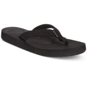 Black Flip Flops NWT size 8